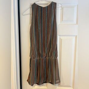 Striped Sleeveless Dress